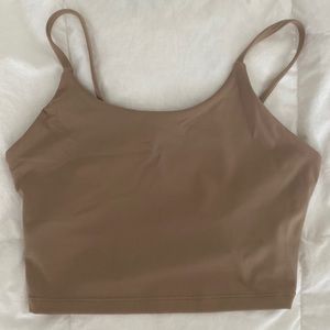 BNWOT Adanola Tank Bra, S, Taupe Brown